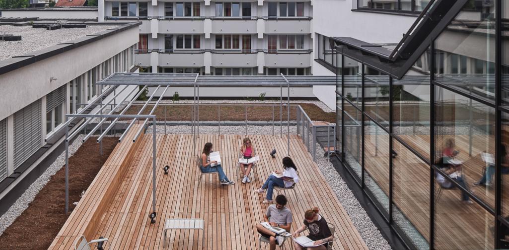 Schüler beim Lernen